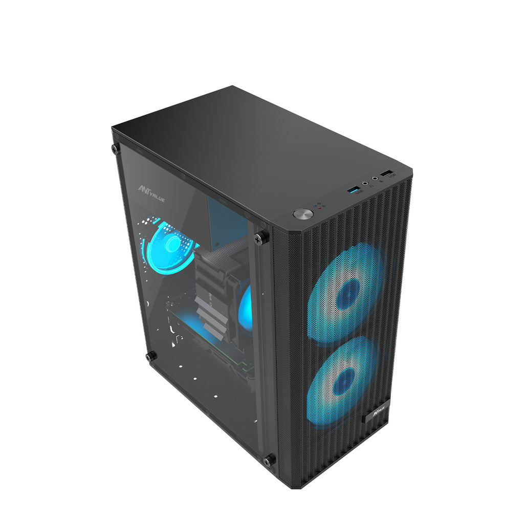Ant Value Chassis VM10 Black ( Chassis Without Power Supply ) Black