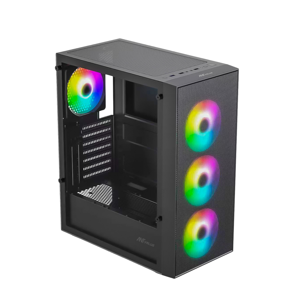 Ant Value Chassis VM40 Black ( Chassis Without Power Supply )