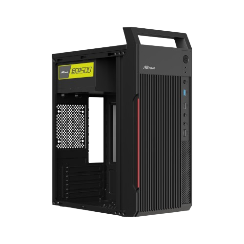 ANT ESPORTS CABINET WITH POWER SUPPLY BLACK - VM5P