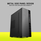 ANT ESPORTS CABINET WITH POWER SUPPLY BLACK - VM7P
