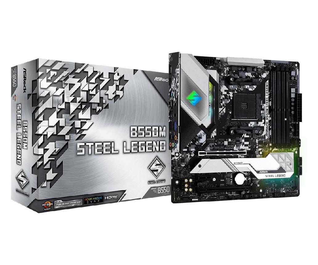 ASROCK B550M Steel Legend