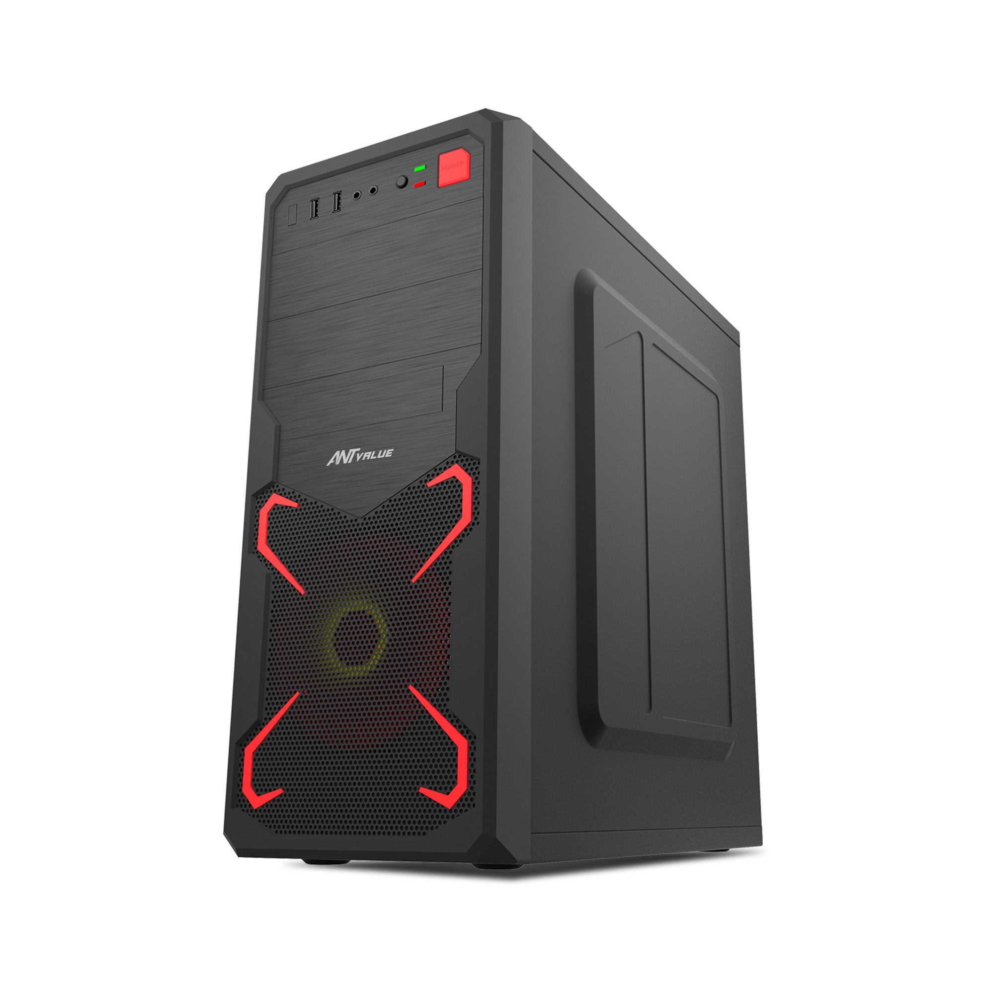 Ant Value Chassis X1 ( Chassis Without Power Supply ) Black