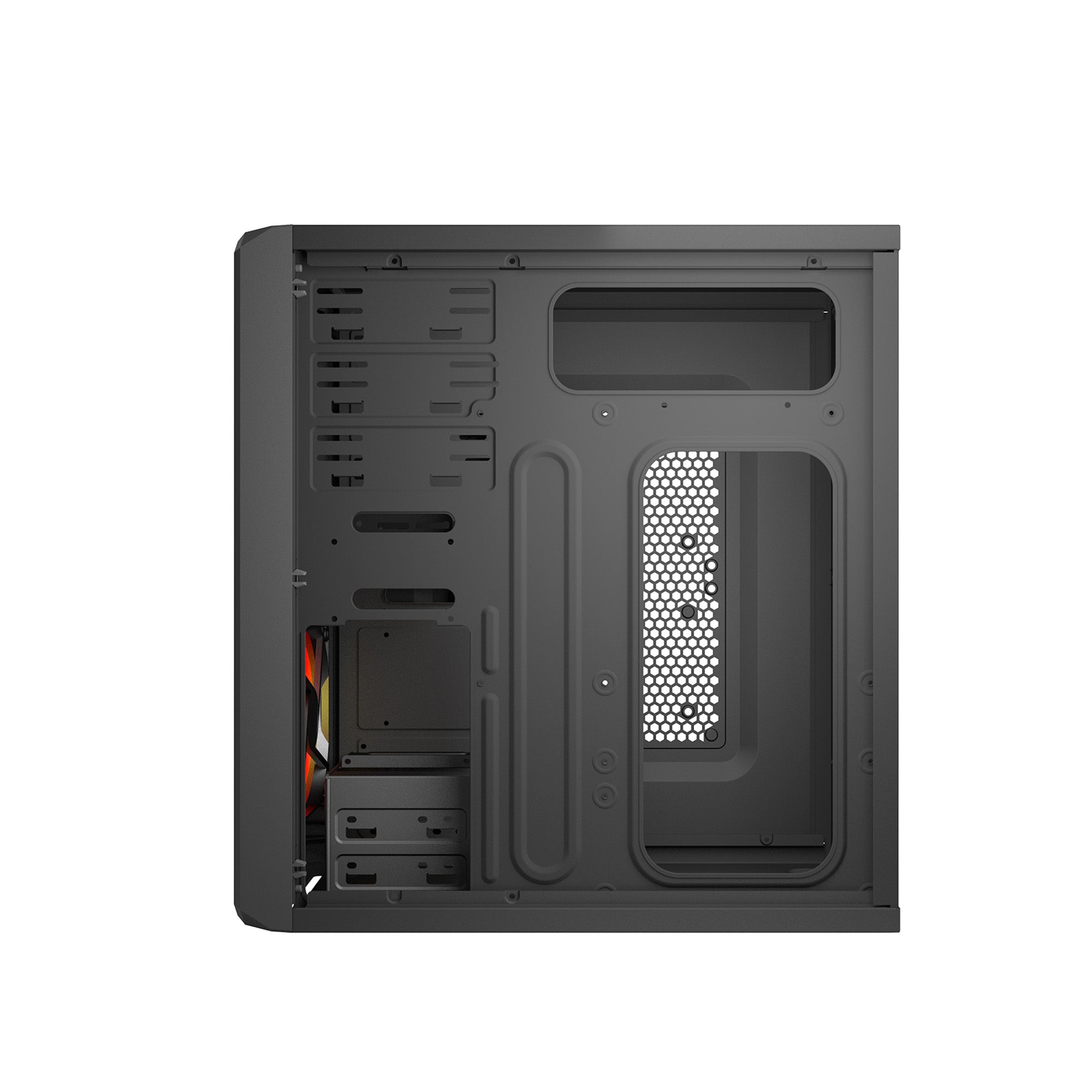 Ant Value Chassis X1 ( Chassis Without Power Supply ) Black