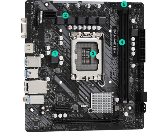 ASROCK H610M-HVS/M.2 R2.0