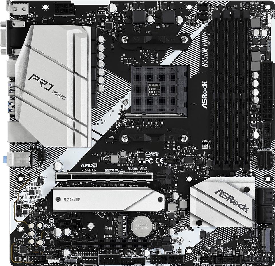 ASROCK B550M Pro4