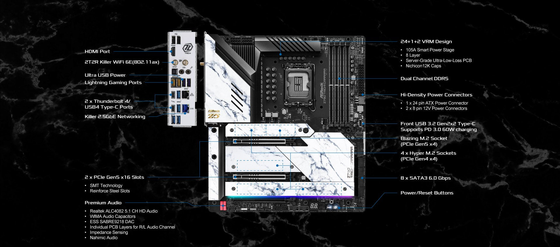 ASROCK Z790 Taichi Carrara