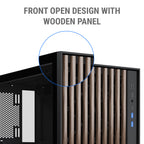 Ant Esports Chassis ZEN WOOD C3 ( Chassis Without Power Supply )