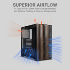 Ant Esports Chassis ZEN WOOD C3 ( Chassis Without Power Supply )