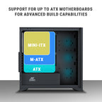 Ant Esports Chassis ZEN WOOD C3 ( Chassis Without Power Supply )