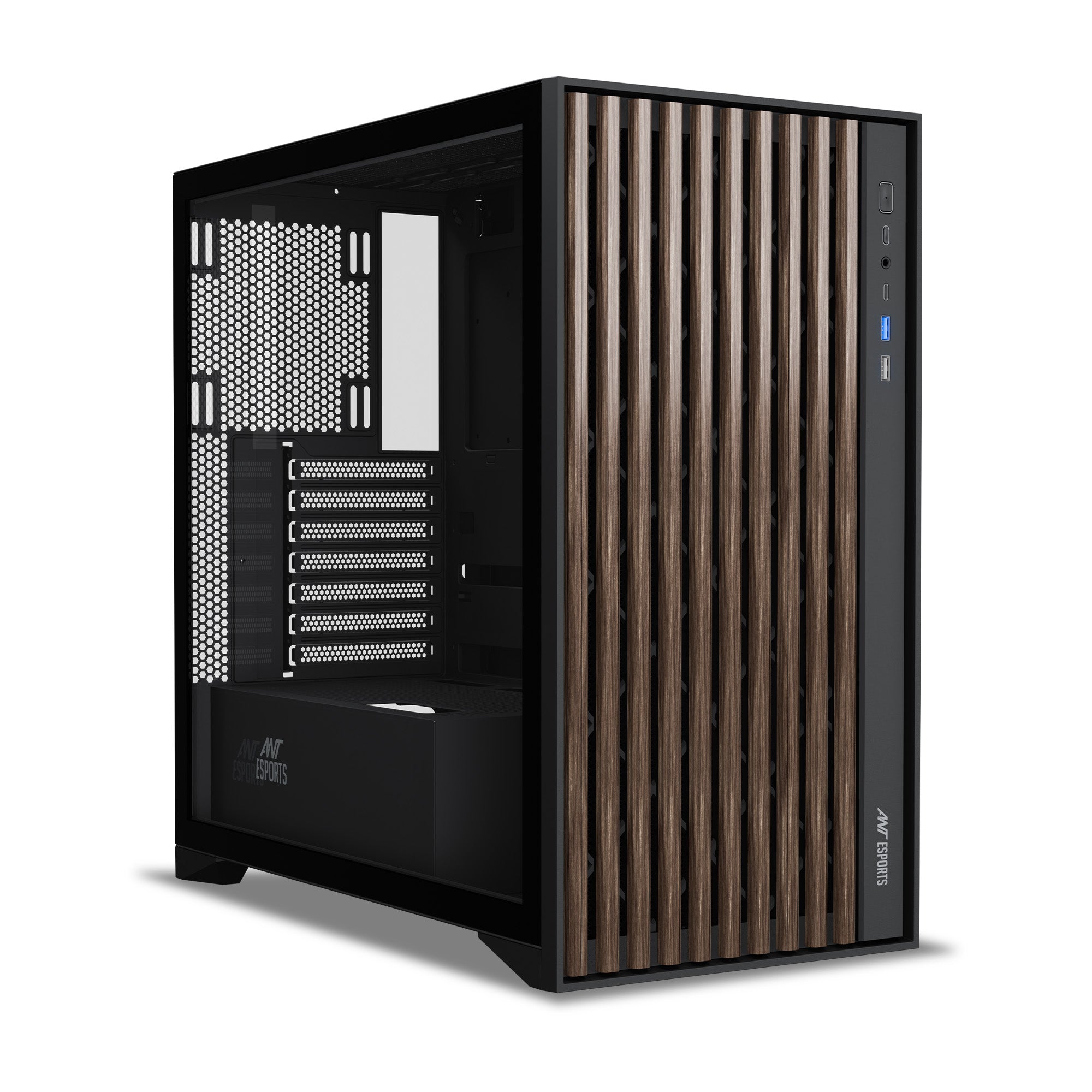 Ant Esports Chassis ZEN WOOD C3 ( Chassis Without Power Supply )