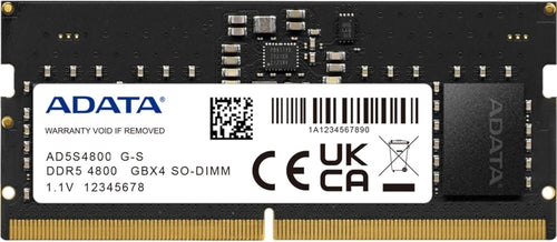 ADATA DDR5 DRAM 32GB DRR5 4800 MHz DDR5 Laptop - Pakshal Impex