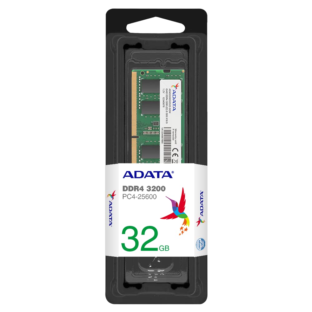 ADATA Premier 32GB 3200MHz SO-DIMM DDR4 Laptop Memory - Pakshal Impex