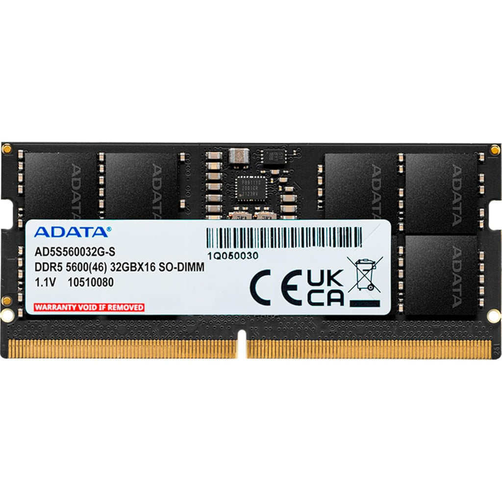 ADATA Premier 32GB 5600MHz SO-DIMM DDR5 Laptop Memory - Pakshal Impex