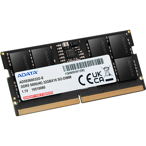 ADATA Premier 32GB 5600MHz SO-DIMM DDR5 Laptop Memory - Pakshal Impex