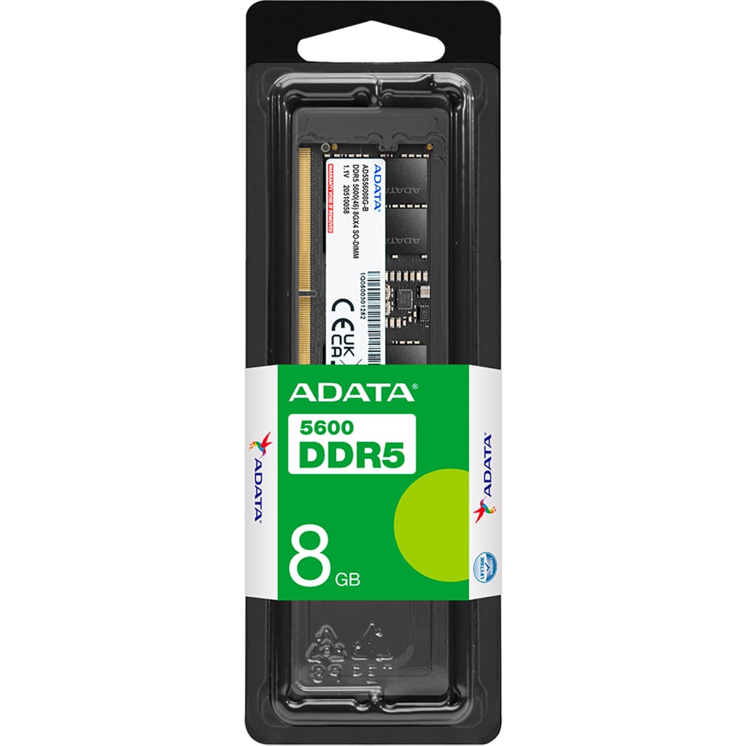ADATA Premier 8GB 5600MHz SO-DIMM DDR5 Laptop Memory - Pakshal Impex