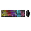 ANT EPSORTS –WIRED MECHANICAL GAMING KEYBOARD & MOUSE COMBO RED SWITCH – BLACK – THUNDER 30 - Pakshal Impex