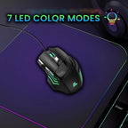 ANT EPSORTS –WIRED MECHANICAL GAMING KEYBOARD & MOUSE COMBO RED SWITCH – BLACK – THUNDER 30 - Pakshal Impex