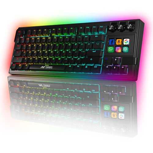 ANT EPSORTS –WIRED RGB STREAM DECK MECHANICAL KEYBOARD BLACK – APEX 400 - Pakshal Impex