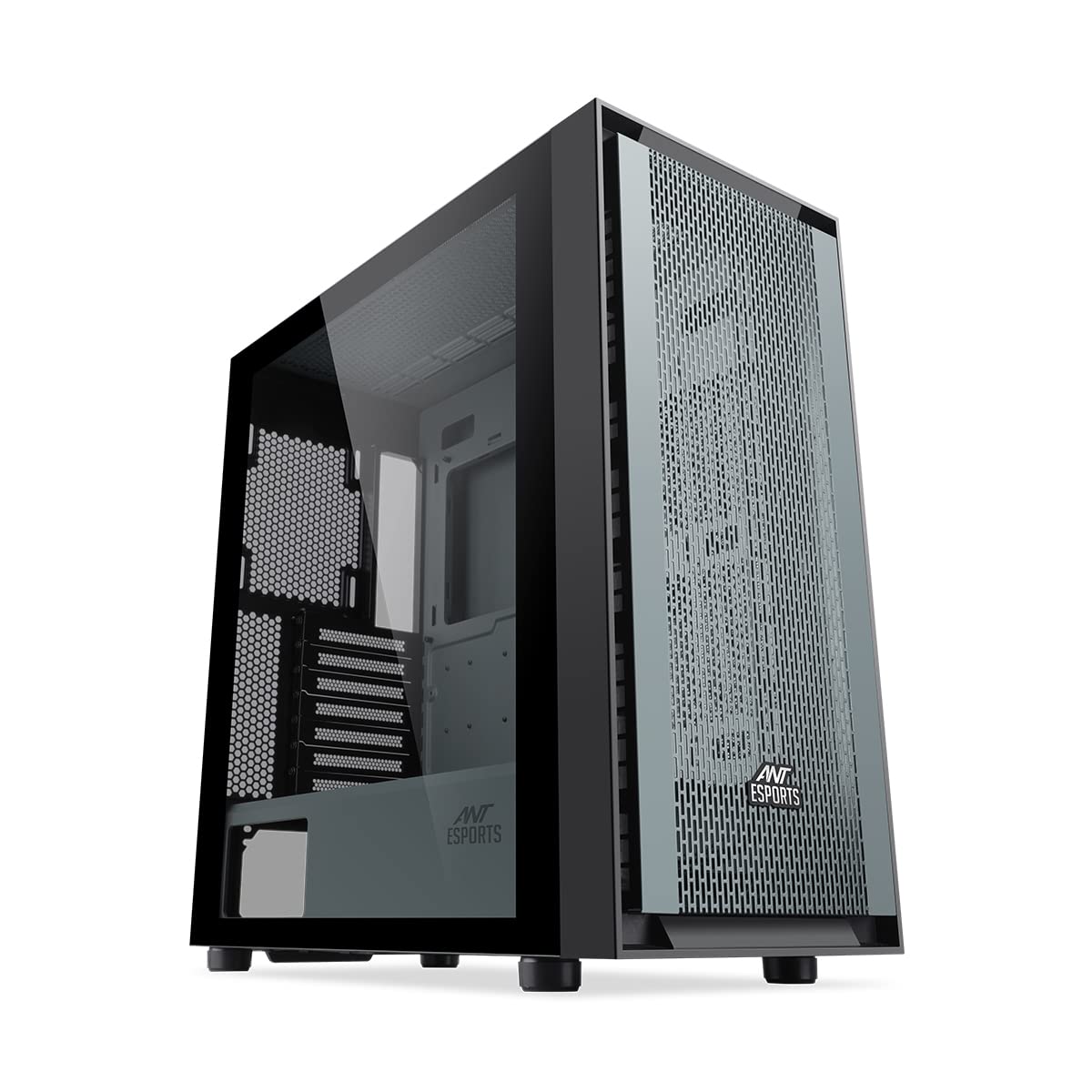 Ant Esports 690 Air Black ( Computer Chassis Without PSU) - Pakshal Impex