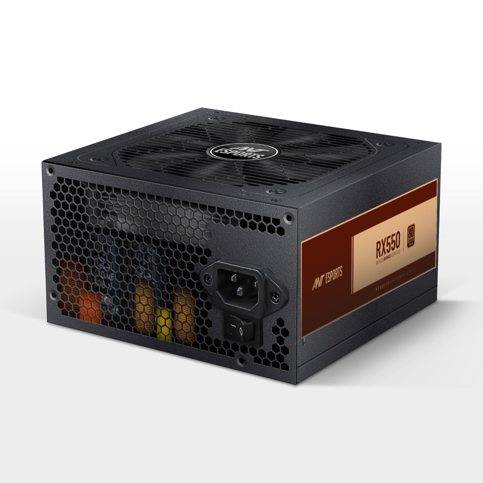 ANT ESPORTS 80+ BRONZE 550WATTS SMPS BLACK - RX550 - Pakshal Impex