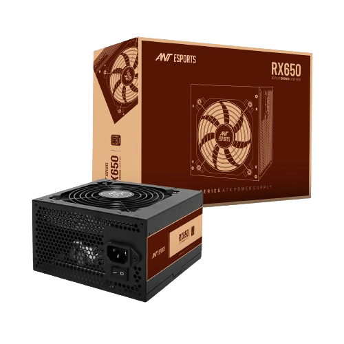 ANT ESPORTS 80+ BRONZE 650WATTS SMPS - RX650 - Pakshal Impex
