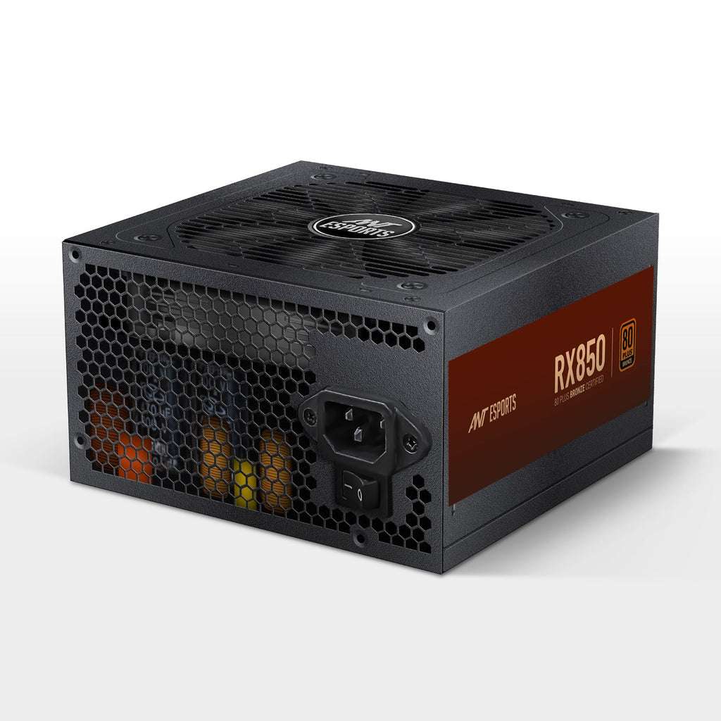 ANT ESPORTS 80+ BRONZE 850WATTS SMPS BLACK - RX850 - Pakshal Impex