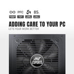 ANT ESPORTS 80+ GOLD 550 WATTS SMPS - FG550V2 - Pakshal Impex