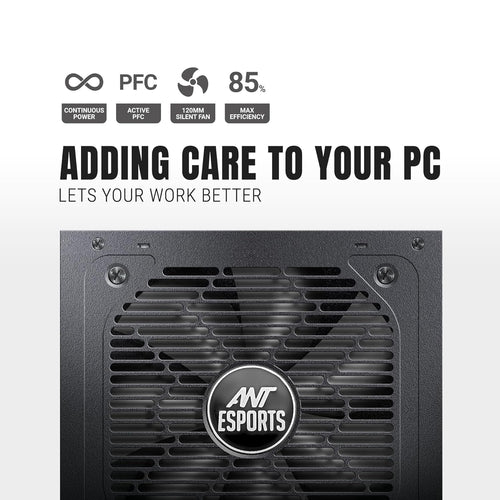 ANT ESPORTS 80+ GOLD 550 WATTS SMPS - FG550V2 - Pakshal Impex