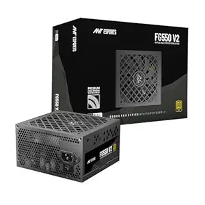 ANT ESPORTS 80+ GOLD 550 WATTS SMPS - FG550V2 - Pakshal Impex