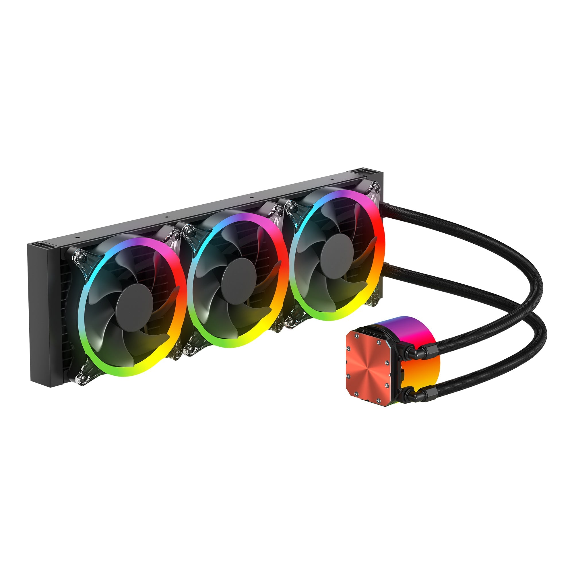 ANT ESPORTS ARGB COOLER BLACK - ICECHROMA 360 - Pakshal Impex