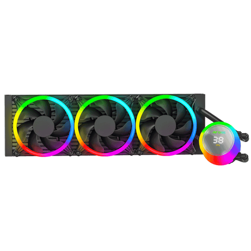 ANT ESPORTS ARGB COOLER BLACK - ICECHROMA 360 - Pakshal Impex