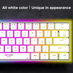 ANT ESPORTS BLUETOOH WIRELESS RGB GAMING KEYBOARD WHITE – MK1500 - Pakshal Impex