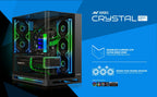 ANT ESPORTS CABINET BLACK - CRYSTAL ARC PRO - Pakshal Impex