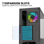 ANT ESPORTS CABINET BLACK - CRYSTAL Z3 - Pakshal Impex