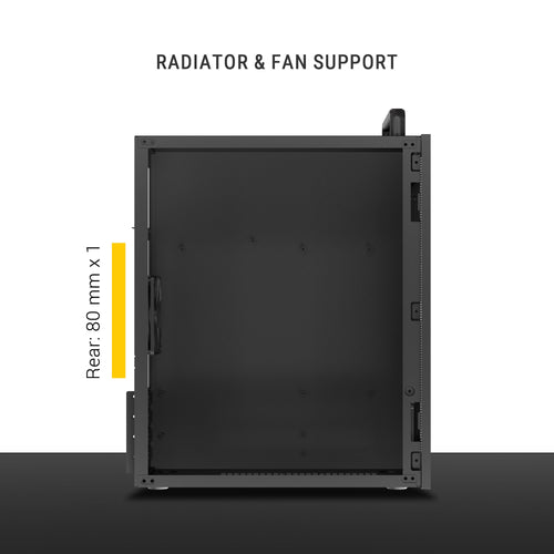 ANT ESPORTS CABINET BLACK - Si10 - Pakshal Impex