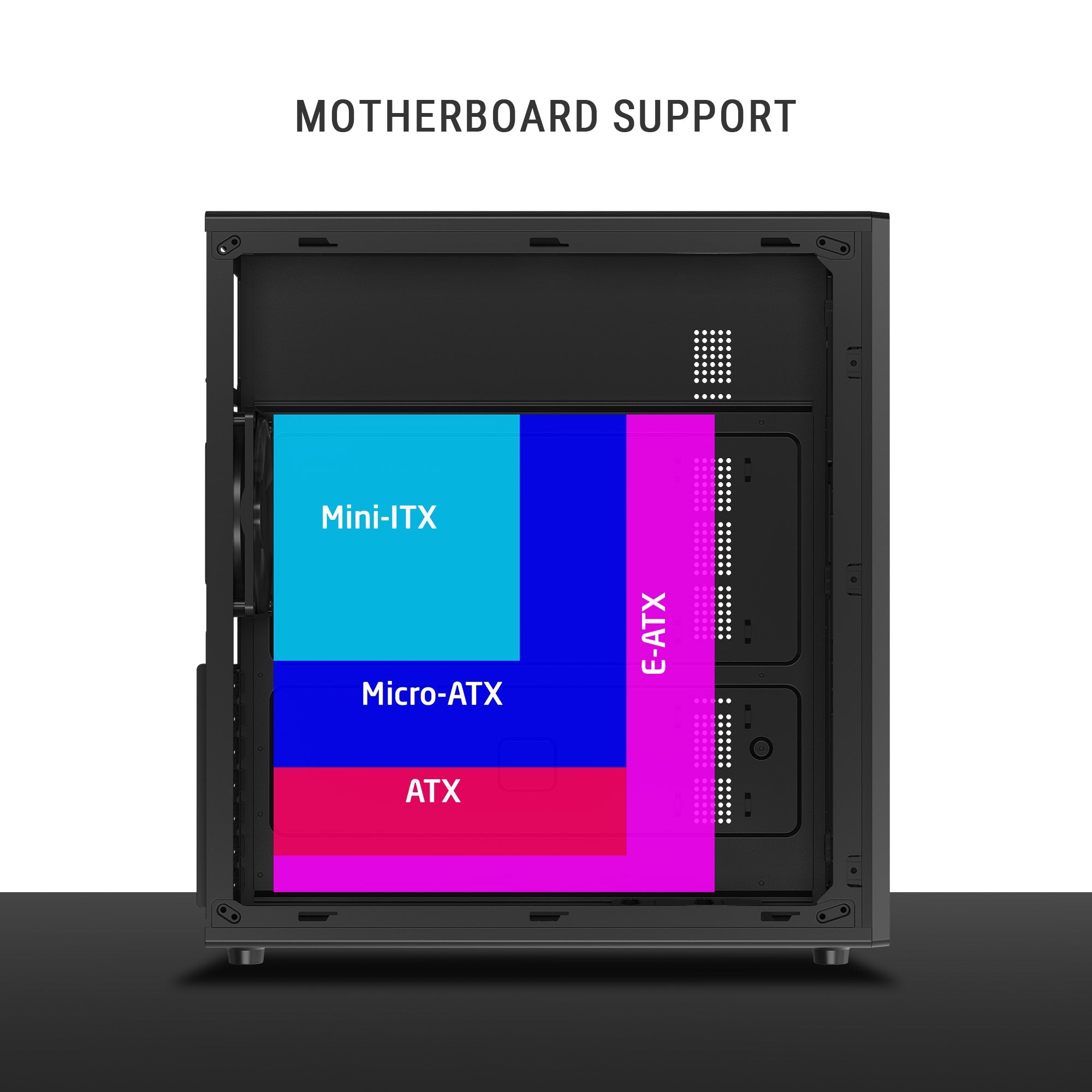 ANT ESPORTS CABINET BLACK - Si30 - Pakshal Impex