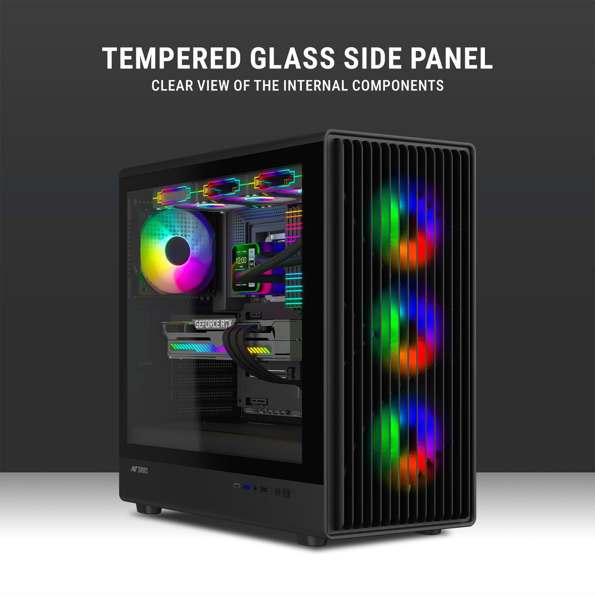 ANT ESPORTS CABINET BLACK – ZEN AIR 360 - Pakshal Impex