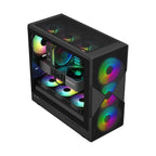 ANT ESPORTS CABINET WITH ARGB FAN BLACK – TITAN FE - Pakshal Impex