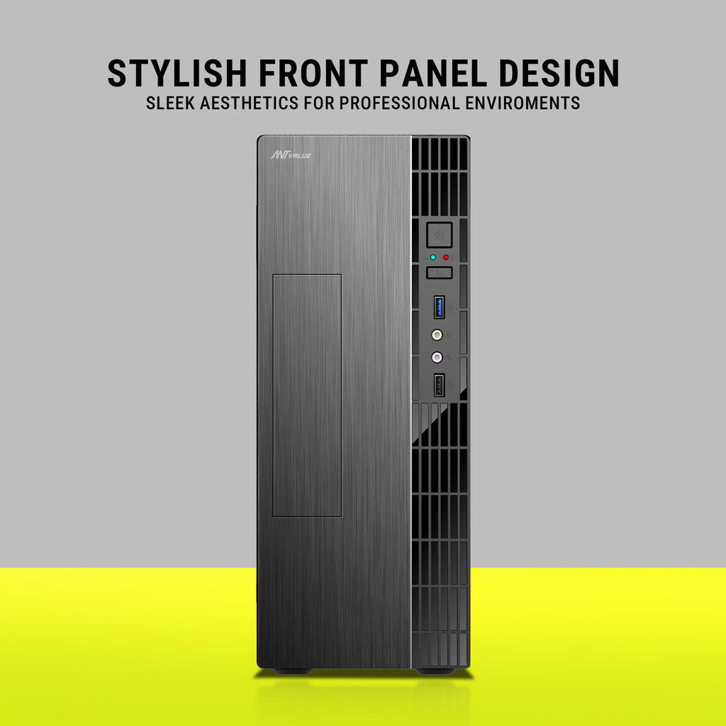 ANT ESPORTS CABINET WITH POWER SUPPLY BLACK - VM7P - Pakshal Impex