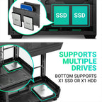 Ant Esports Chassis CRYSTAL X11 ( Chassis Without PSU ) - Pakshal Impex