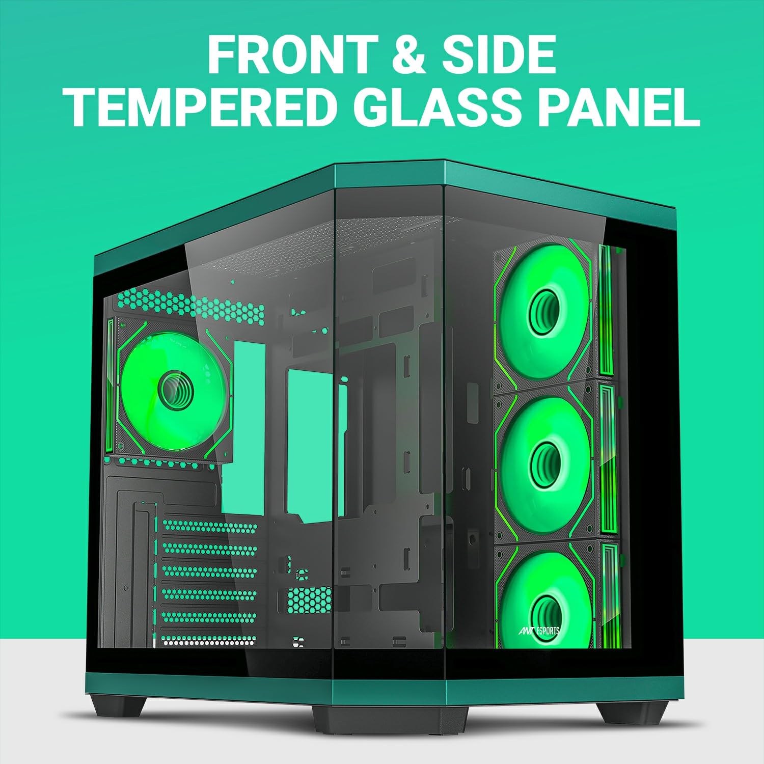 Ant Esports Chassis CRYSTAL X11 ( Chassis Without PSU ) - Pakshal Impex