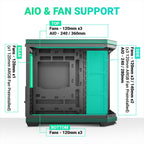 Ant Esports Chassis CRYSTAL X11 ( Chassis Without PSU ) - Pakshal Impex