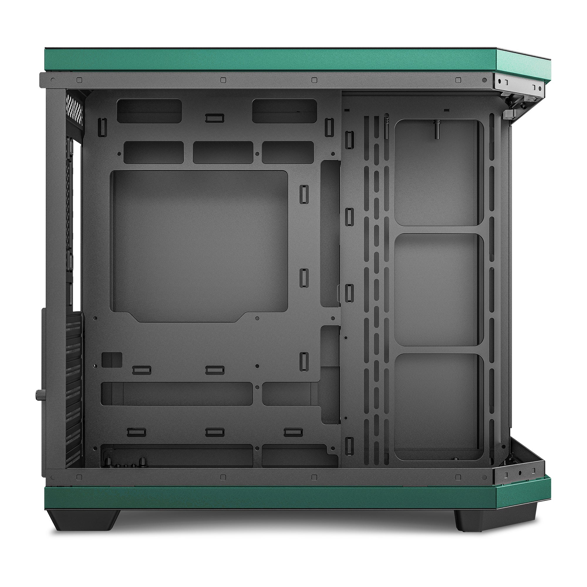 Ant Esports Chassis CRYSTAL X11 Green ( Chassis Without Power Supply ) - Pakshal Impex