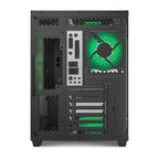 Ant Esports Chassis CRYSTAL X11 Green ( Chassis Without Power Supply ) - Pakshal Impex