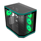 Ant Esports Chassis CRYSTAL X11 Green ( Chassis Without Power Supply ) - Pakshal Impex