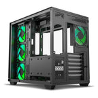 Ant Esports Chassis CRYSTAL X11 Green ( Chassis Without Power Supply ) - Pakshal Impex