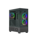 Ant Esports Chassis Crystal X3 LCD - Black ( Chassis Without Power Supply ) - Pakshal Impex