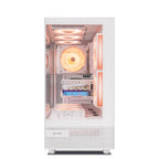 Ant Esports Chassis Crystal X6 -White ( Chassis Without Power Supply ) - Pakshal Impex