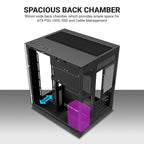 Ant Esports Chassis CRYSTAL Z2 Black ( Chassis Without Power Supply ) - Pakshal Impex