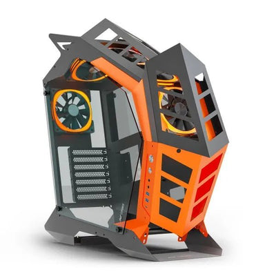 Ant Esports Chassis Cypher G3 Mid -Tower ATX Special Gaming Computer Case (BLACK & ORANGE) - Pakshal Impex